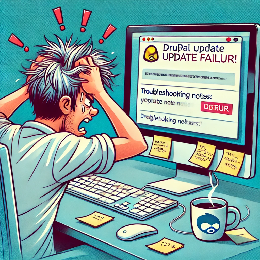 Updating Drupal from 10.4.2 to 11.1.0