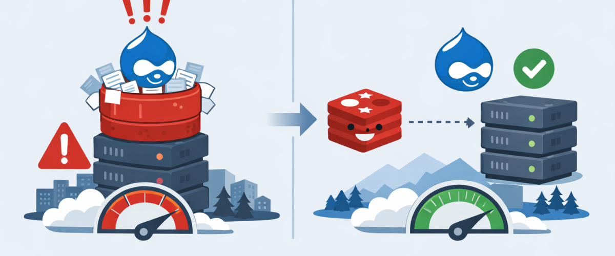 Drupal Bloating Cache - Redis as a Cache Server! - Image